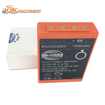 343.Rc Battery BA225030 Concrete Pump Parts for HBC Zoomlion 1020903045
Concrete Pump Parts
Zoomlion. Sany. Putzmeister. Schwing.XCMG,Rexroth,